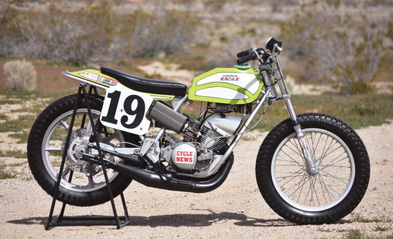 1974 Kawasaki H2R Flat Tracker: Kanemoto's Dragon - Motorcycle